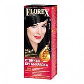 Крем-краска Florex для волос черный цвет