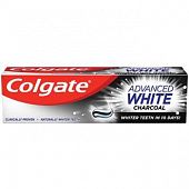 Зубная паста Colgate Advanced White Charcoal 75мл