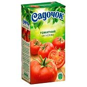 Сок Садочок томатный с солью 0,5л