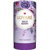 Чай черный Lovare Дикие ягоды цейлонский листовой 80г