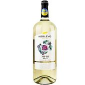 Вино Koblevo Мечта белое полусладкое 9-12% 1,5л