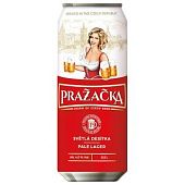 Пиво Prazacka светлое 4% 0,5л