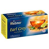 Чай черный Messmer Earl Grey с ароматом бергамота 1,75г*25шт