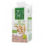 Напиток овсяный Green Smile Сливочный ультрапастеризованный 10% 200мл