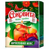 Напиток Соковита сокосодержащий яблочный 950мл пэт Украина