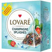 Чай черный и зеленый Lovare Shampagne Splashes 2г*15шт