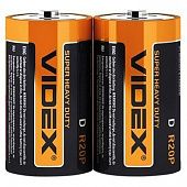 Батарейки Videx соляные R20P/D 2шт