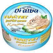 Паштет Di Alba Классический с тунцем 90г