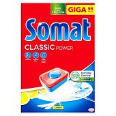 Таблетки для посудомоечных машин Somat Classic 95шт