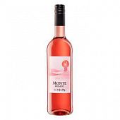 Вино Monte розовое полусладкое 9-12% 0,75л
