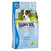 Корм сухой Happy Dog HD Sensible Mini Puppy с ягненком и рисом для щенков малых пород 800г