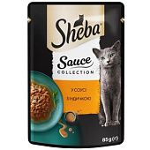 Корм влажный Sheba с индейкой для кошек 85г