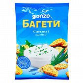 Сухарики Gonzo пшеничные со вкусом сметана и зелень 50г