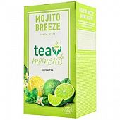 Чай зеленый Tea Moments Mojito Breeze 25шт*1,6г