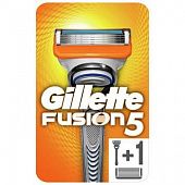 Станок для бритья Gillette Fusion + 2 картриджа