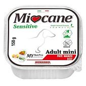 Корм Miocane Sensitive Monoprotein говядина для собак 150г