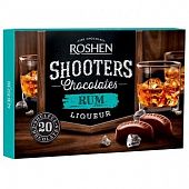 Конфеты Roshen Shooters шоколадные с ромовым ликером 150г