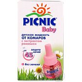 Жидкость Picnic Baby от комаров детская 45ночей 30мл