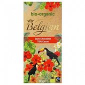 Шоколад черный Belgian Oorganic 72% 90г