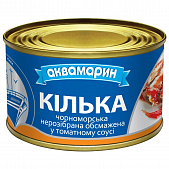 Килька Аквамарин обжаренная в томатном соусе 230г