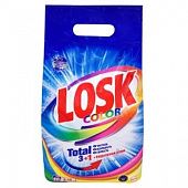 Порошок стиральный Losk для цветных вещей автомат 3,45кг