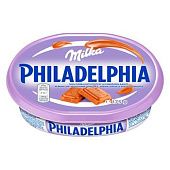 Cыр Milka Philadelphia с шоколадом 175г