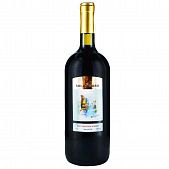 Вино Solo Corso красное полусладкое 11,5% 1,5л