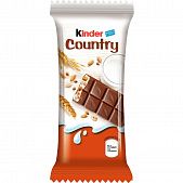 Шоколад молочный Kinder® Сountry с молочной начинкой и злаками 23,5г