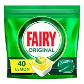 Средство Fairy Original лимон капсулы для посудомоечной машины 40шт