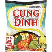 Вермишель Cung Dinh со вкусом кисло-острой креветки 80г