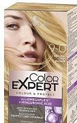 Стойкая крем-краска с гиалуроновой кислотой Color Expert 9-0 Натуральный Блонд 142,5мл