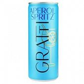 Напиток слабоалкогольный газированный Gratti Aperol Spritz 4,5% 250мл
