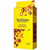 Кофе Stefano Галантный шоколадный натуральный жареный молотый с ароматом шоколадный трюфель 230г