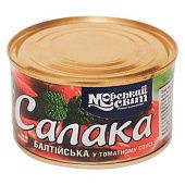 Салака Морський Світ балтийская в томатном соусе 240г
