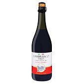 Вино игристое Vini D`Italia Lambrusco Rosso Amabile Dell`Emilia 8% 0,75л