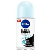 Антиперспирант шариковый Nivea Black&White Invisible Pure 50мл