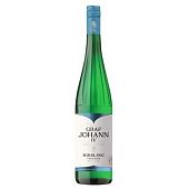 Вино Graf Johann IV Riesling Trocken VIS белое полусухое 12% 0,75л