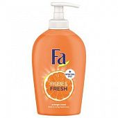 Мыло жидкое Fa Hygiene & Fresh Аромат Апельсина с антибактериальным эффектом 250мл