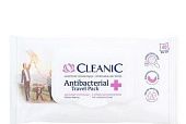 Салфетки влажные Cleanic антибактериальные освежающие 40шт