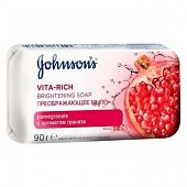 Мыло Johnson's vita rich Преобразующее с экстрактом гранату 90г