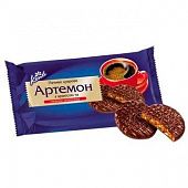 Печенье Konti Артемон сахарное с арахисом и вкусом шоколада 135г