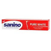 Зубная паста Sanino Pure White Отбеливающая 90мл