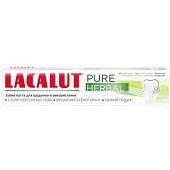Зубная паста Lacalut Fluor травы 75мл