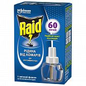 Жидкость от комаров Raid для электрофумигаторов 60 ночей 43,8мл