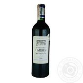 Вино Chateau Laubes Bordeaux красное сухое 13,5% 0,75л