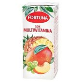 Сок Fortuna Мультивитамин 200мл