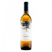 Вино Nanati Цинандали белое сухое 12% 0,75л
