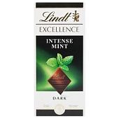 Шоколад черный Lindt Excellence со вкусом мяты 100г