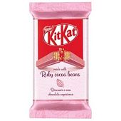 Батончик NESTLÉ® KITKAT® 4-FINGER Ruby Cocoa Beans в розовом шоколаде 41,5г