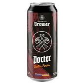 Пиво Volynski Browar Porter темное нефильтрованное 5,8% 0,5л